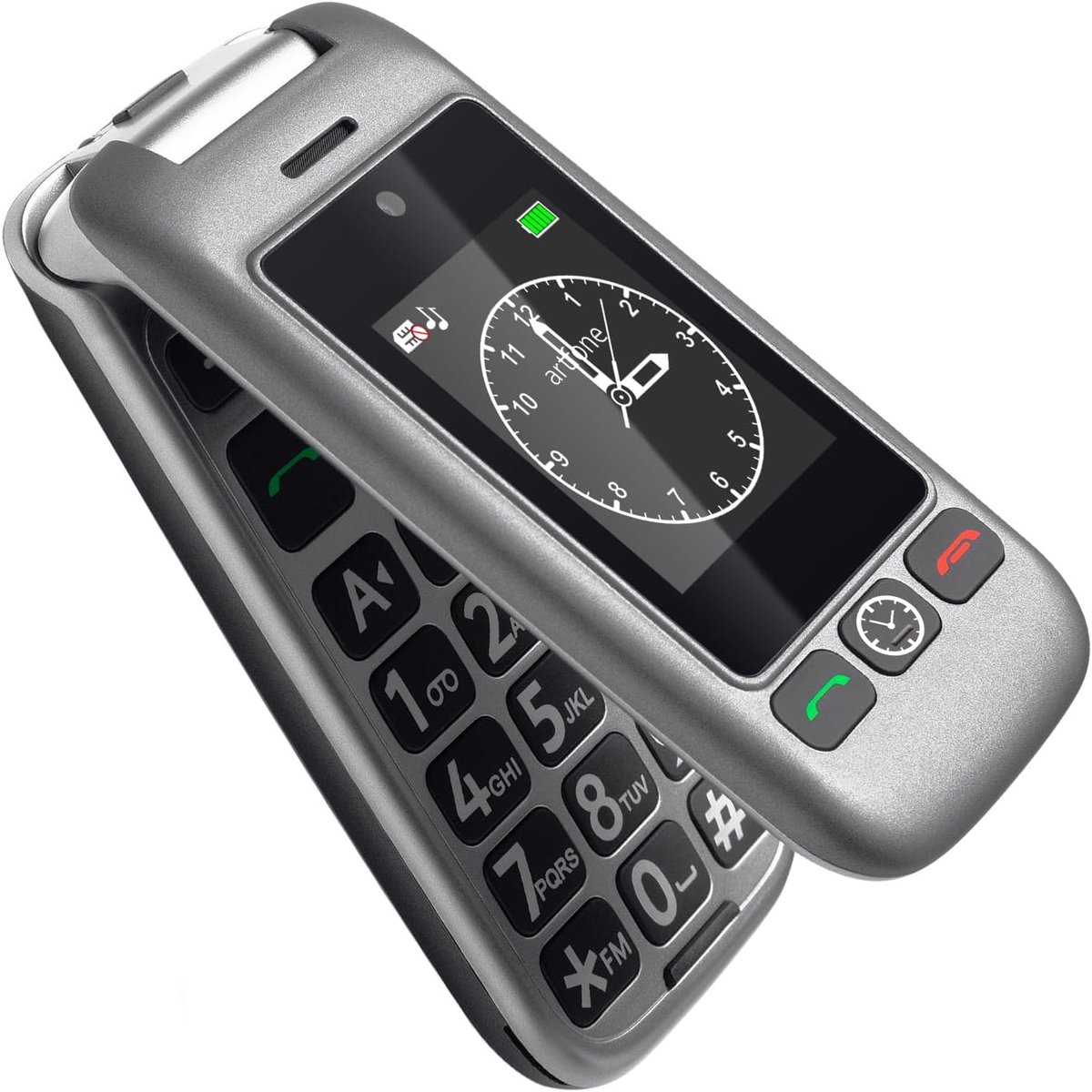 Klaptelefoon - Senioren Telefoon - Senioren gsm - senior gebruik