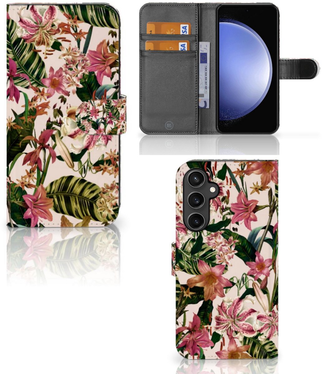 Samsung Galaxy S23 FE Hoesje Flowers