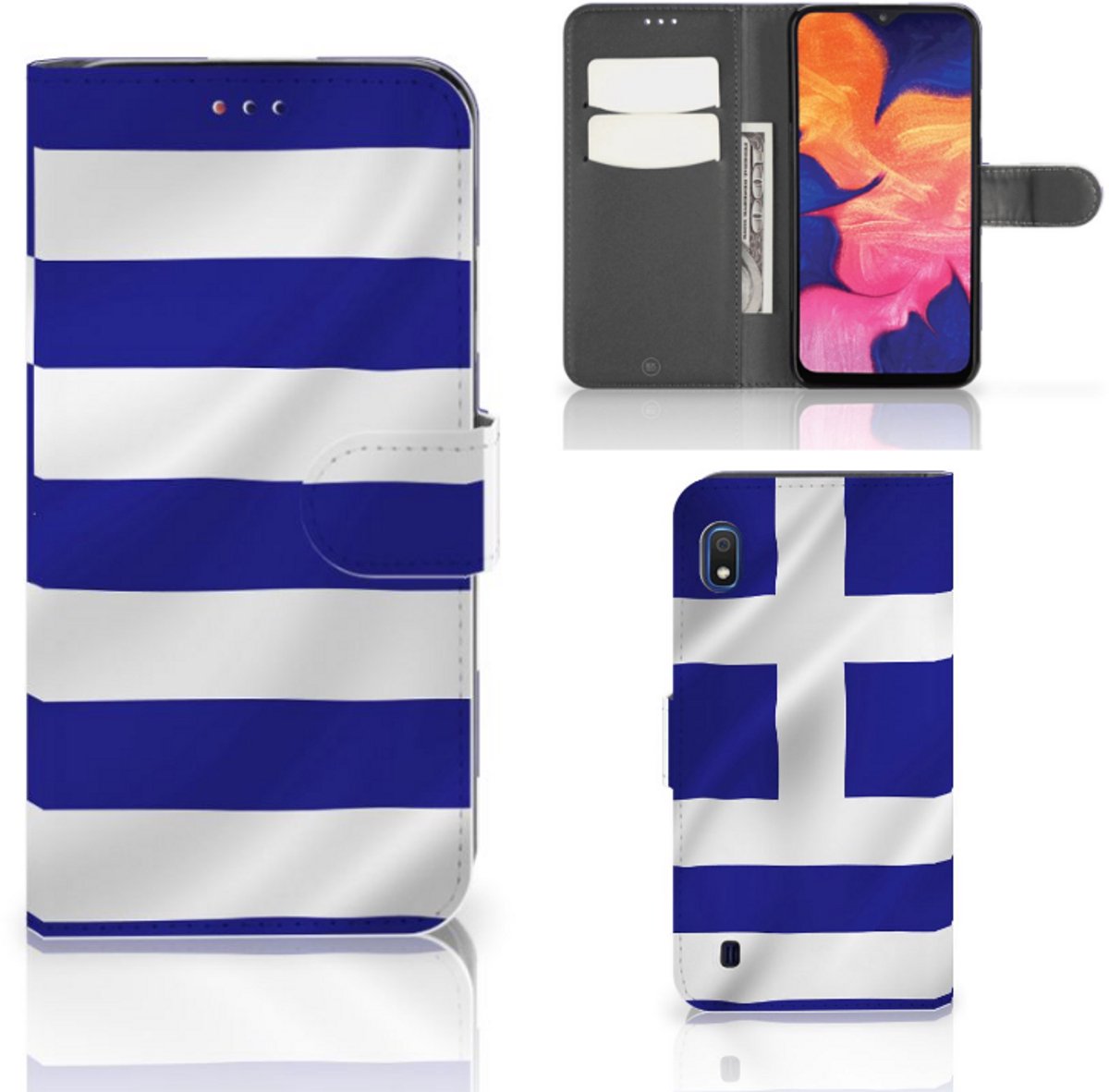 Samsung Galaxy A10 Bookstyle Case Griekenland