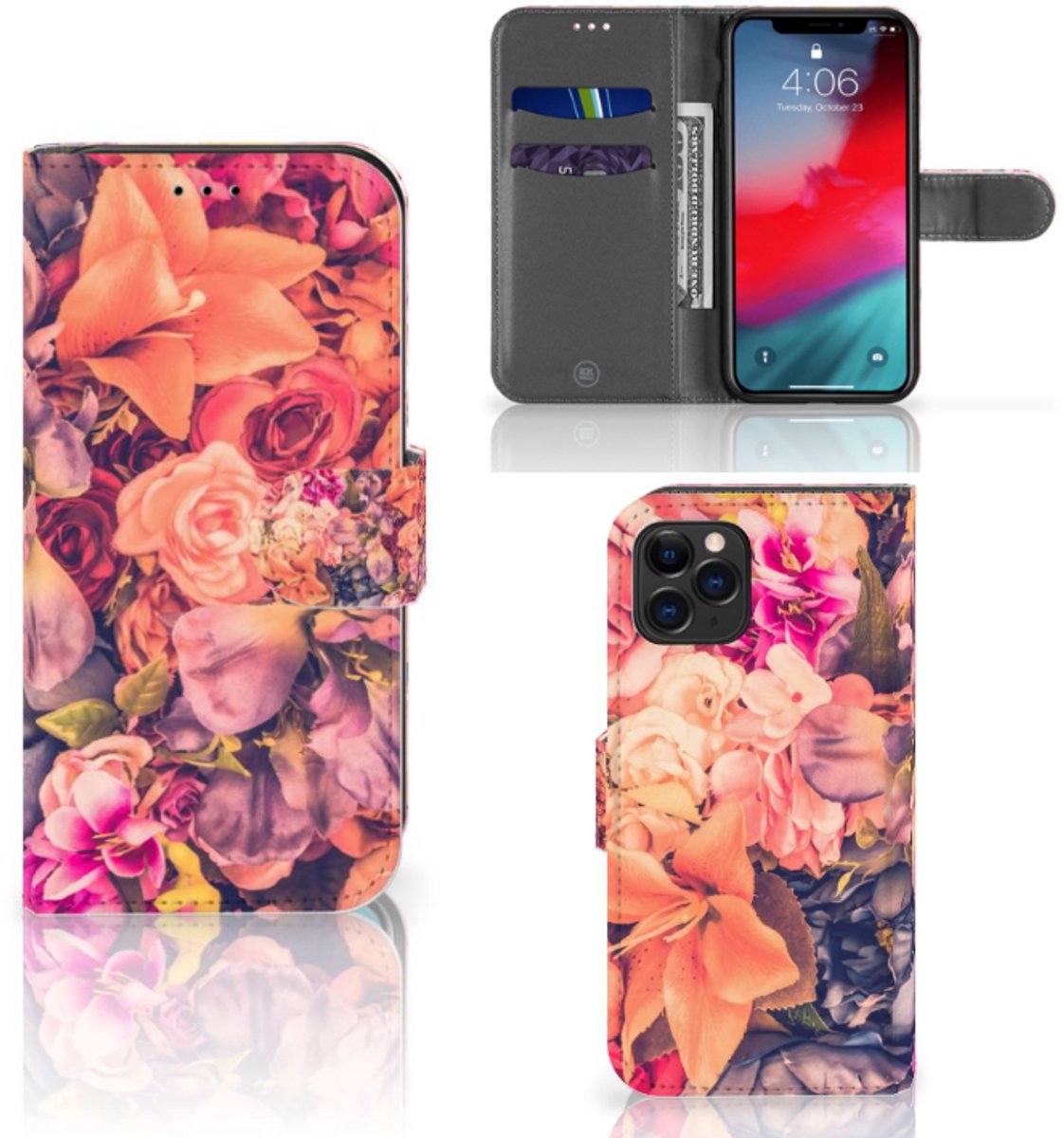 Apple iPhone 11 Pro Hoesje Bosje Bloemen