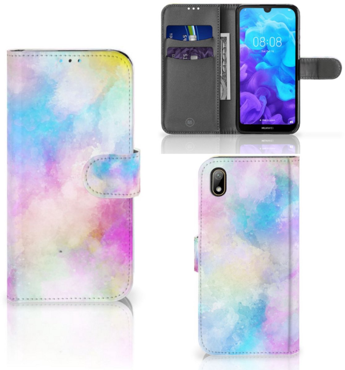 Hoesje Huawei Y5 (2019) Watercolor Light