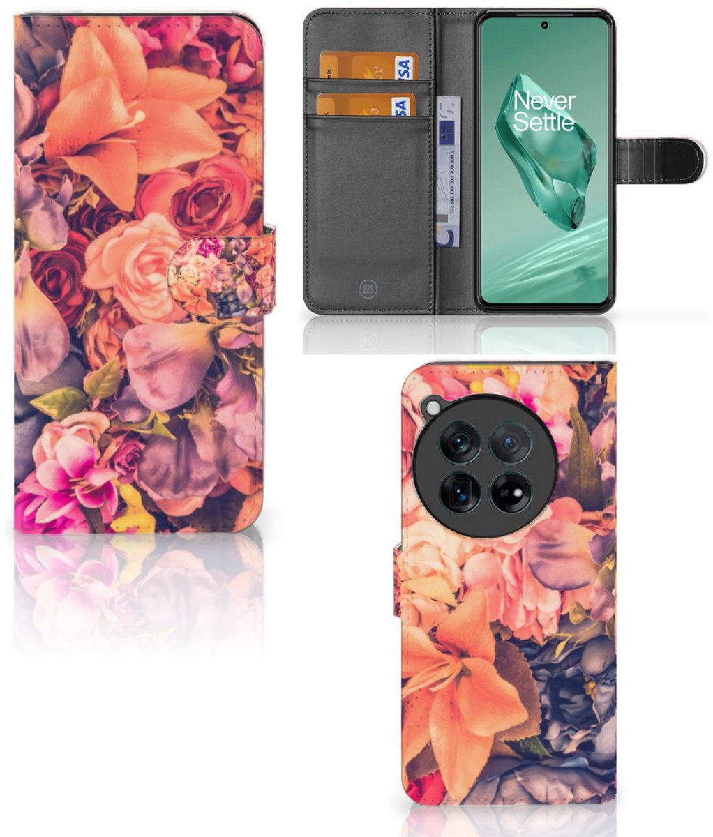 OnePlus 12 Hoesje Bosje Bloemen