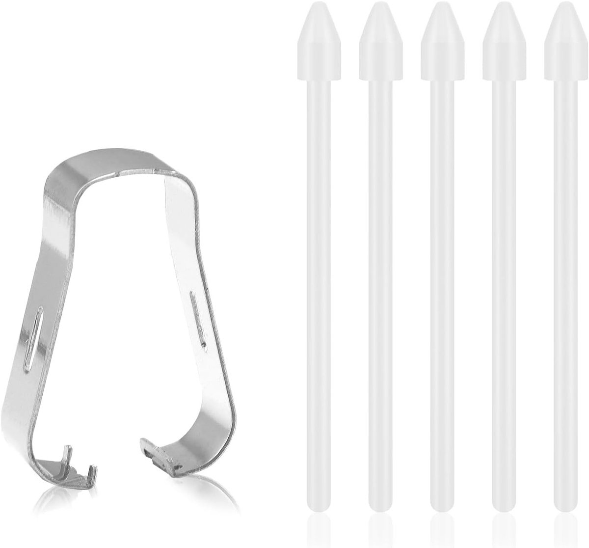Vervangende Touch Screen Stylus Pen Set met 5 Pennen en 1 Tweezers voor Galaxy S6/S7/S8/S21/S22/S23/Note20 - Perfect voor Precisie en Comfort