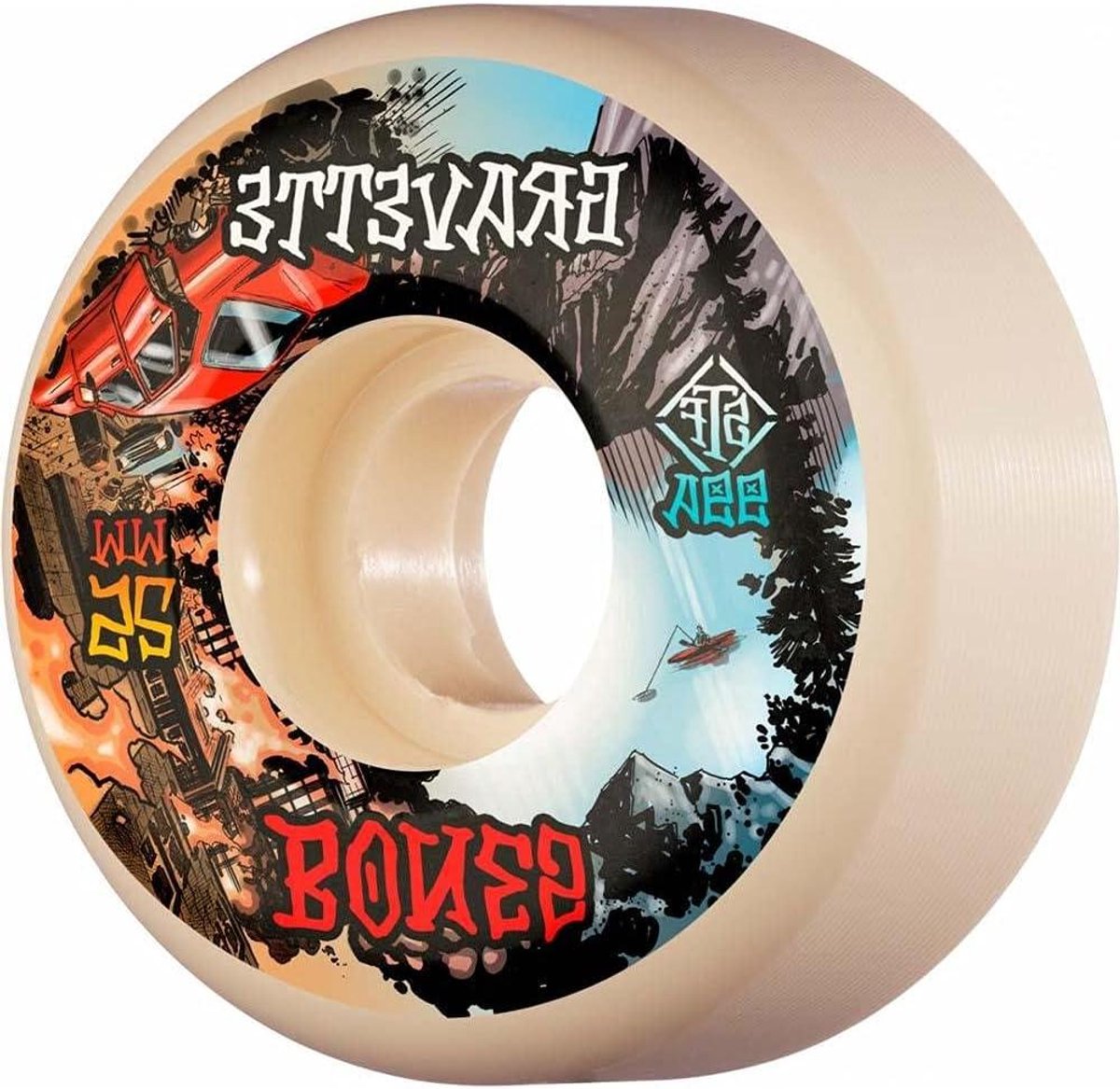 Bones STF Gravette Heaven & Hell Skateboard Wielen 99A V2 52mm