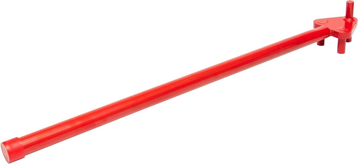 Betonstaalbuiger - Staalbuiger Gereedschap - Betonstaal Buigen - Buigt tot #5 5/8 - 864 mm - rood