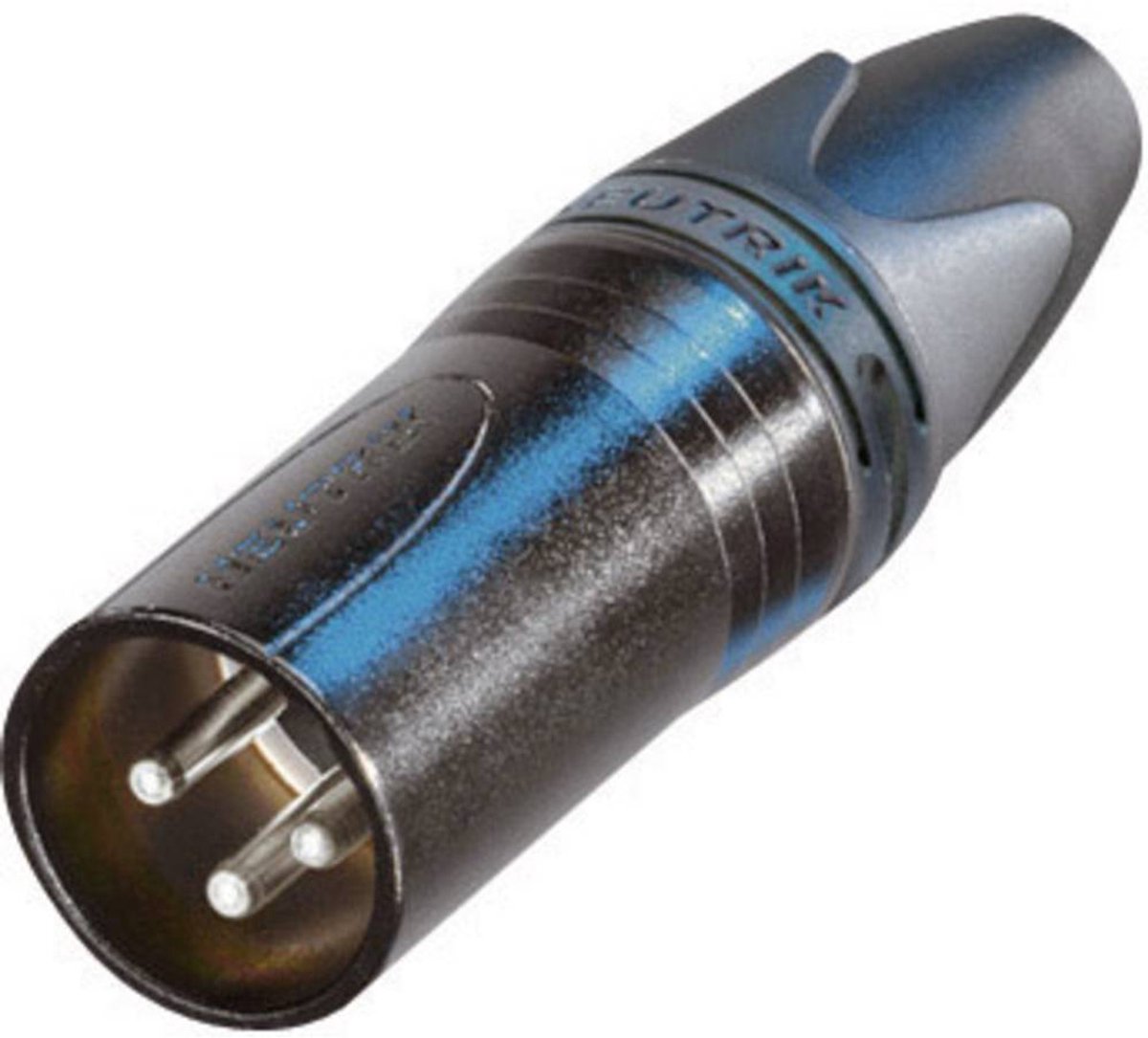 Neutrik NC3MXX-BAG XLR kabeldeel 3p. male zwart