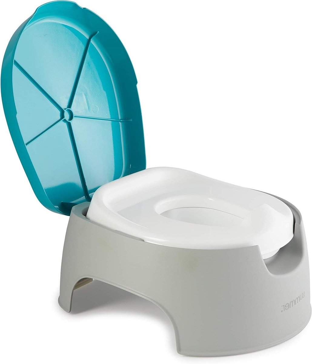 3-in-1 Potty - Potty Seat Topper - Peuter Zindelijkheidstraining - Ruimtebesparende Oplossing - 988 Gram - Blauw