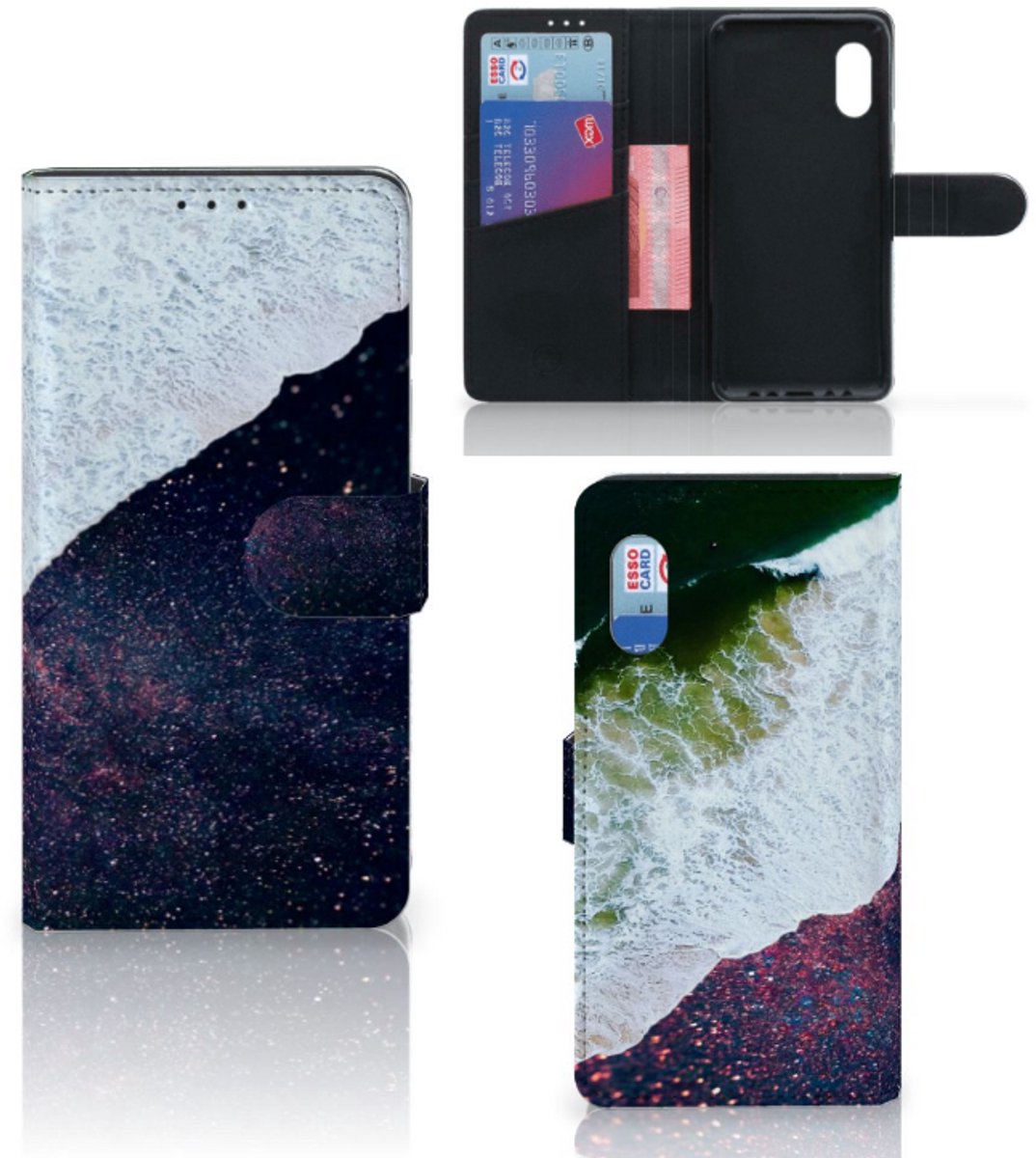 Samsung Xcover Pro Book Case Sea in Space