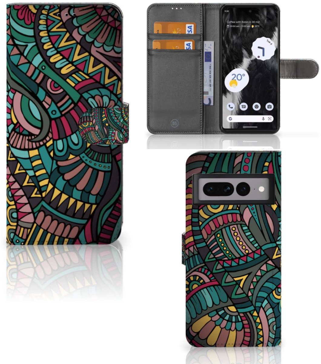 Google Pixel 7 Pro Telefoon Hoesje Aztec