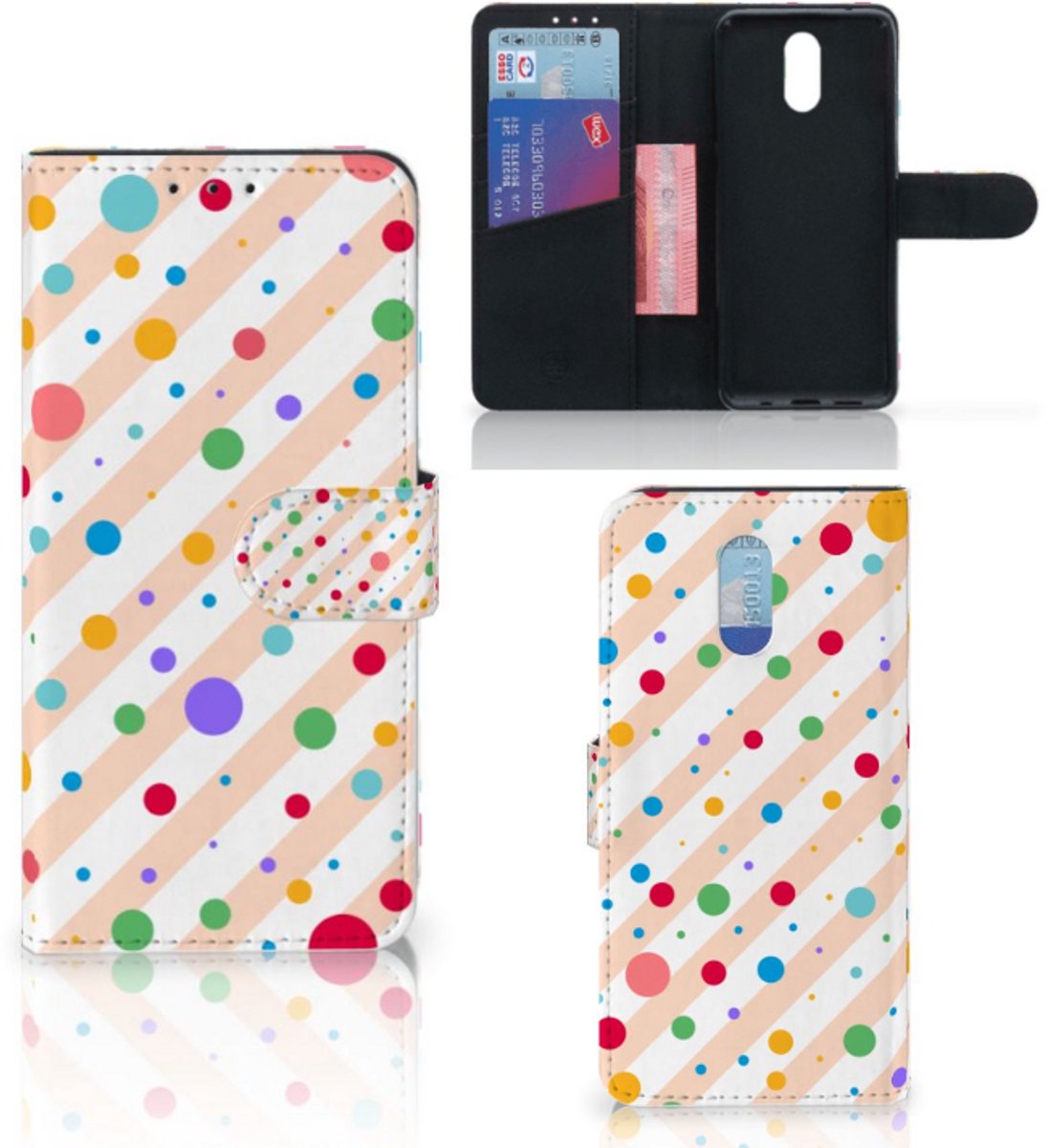 Nokia 2.3 Telefoon Hoesje Dots