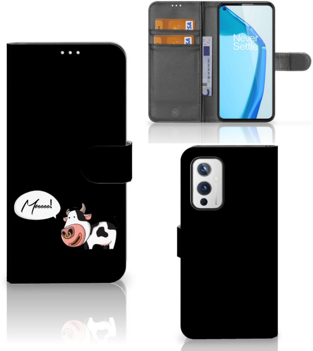 OnePlus 9 Leuk Hoesje Cow