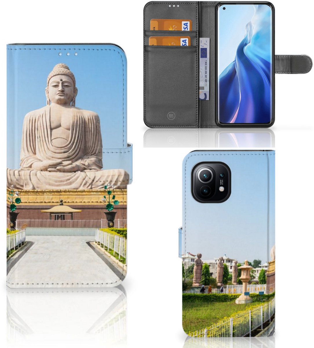 Xiaomi Mi 11 Flip Cover Boeddha