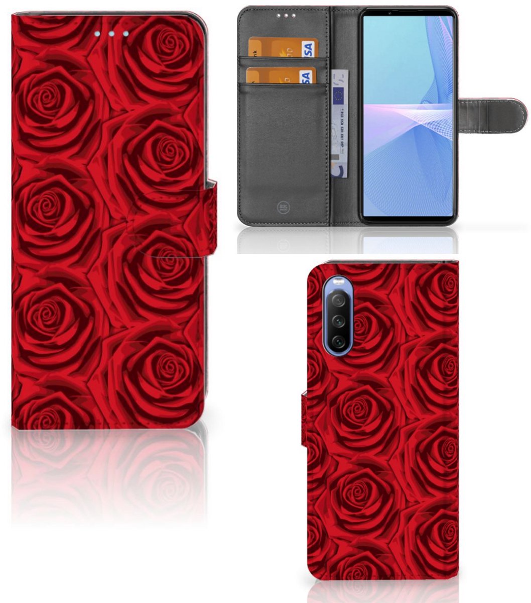 Sony Xperia 10 III Hoesje Red Roses