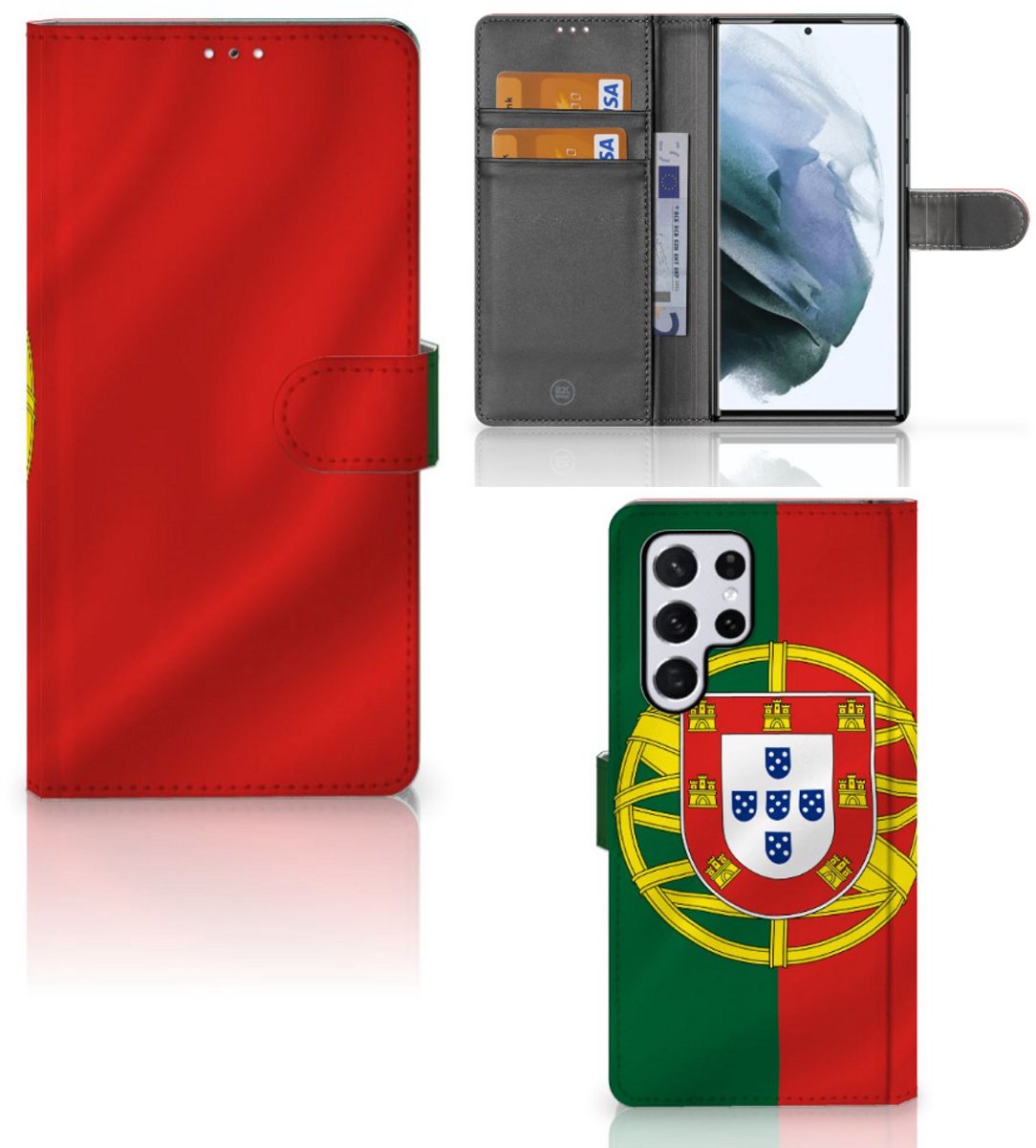 Samsung Galaxy S22 Ultra Bookstyle Case Portugal