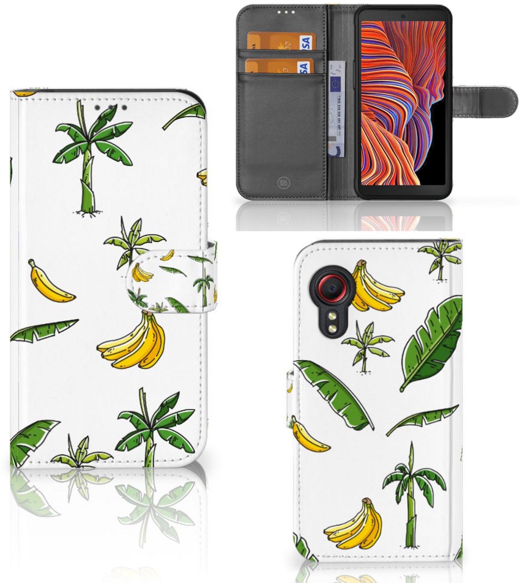Samsung Galaxy Xcover 5 Hoesje Banana Tree