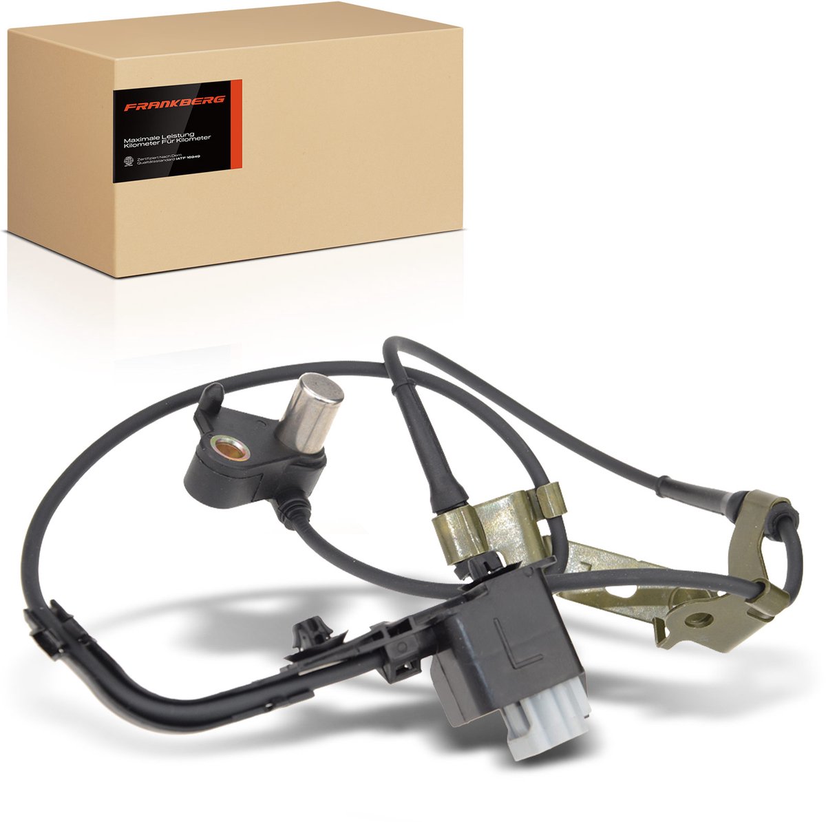 Frankberg 1x ABS-sensor voor links voor Mazda
