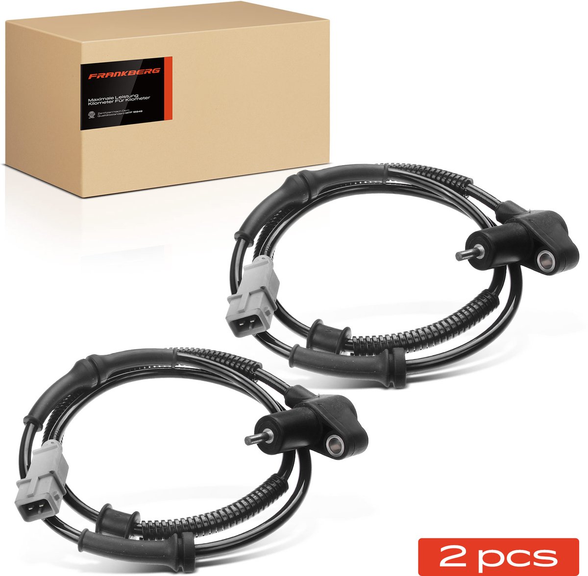 Frankberg 2x ABS Sensor Achteras voor Citroën