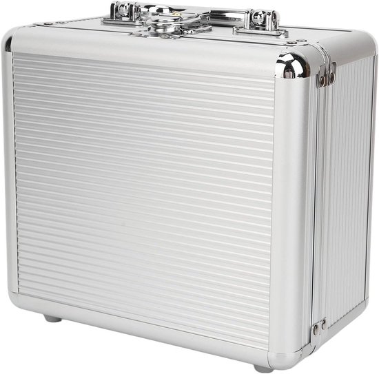 Harde Schijf Opslag - Externe Opslag - Data Bescherming - 20 Bay Capaciteit - 23x22x14 cm - Zilver — afbeelding 5