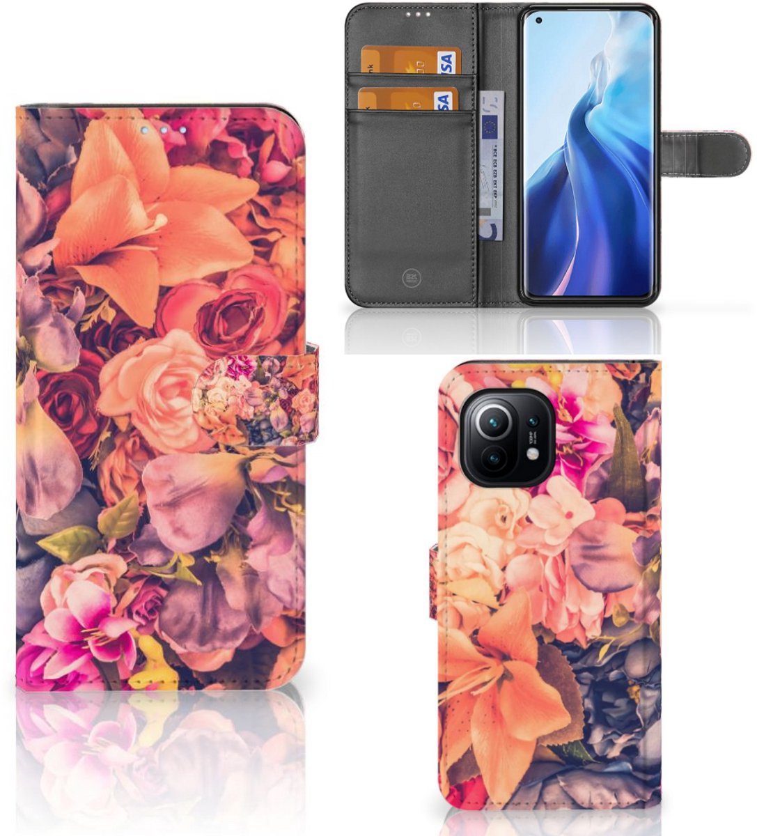 Xiaomi Mi 11 Hoesje Bosje Bloemen