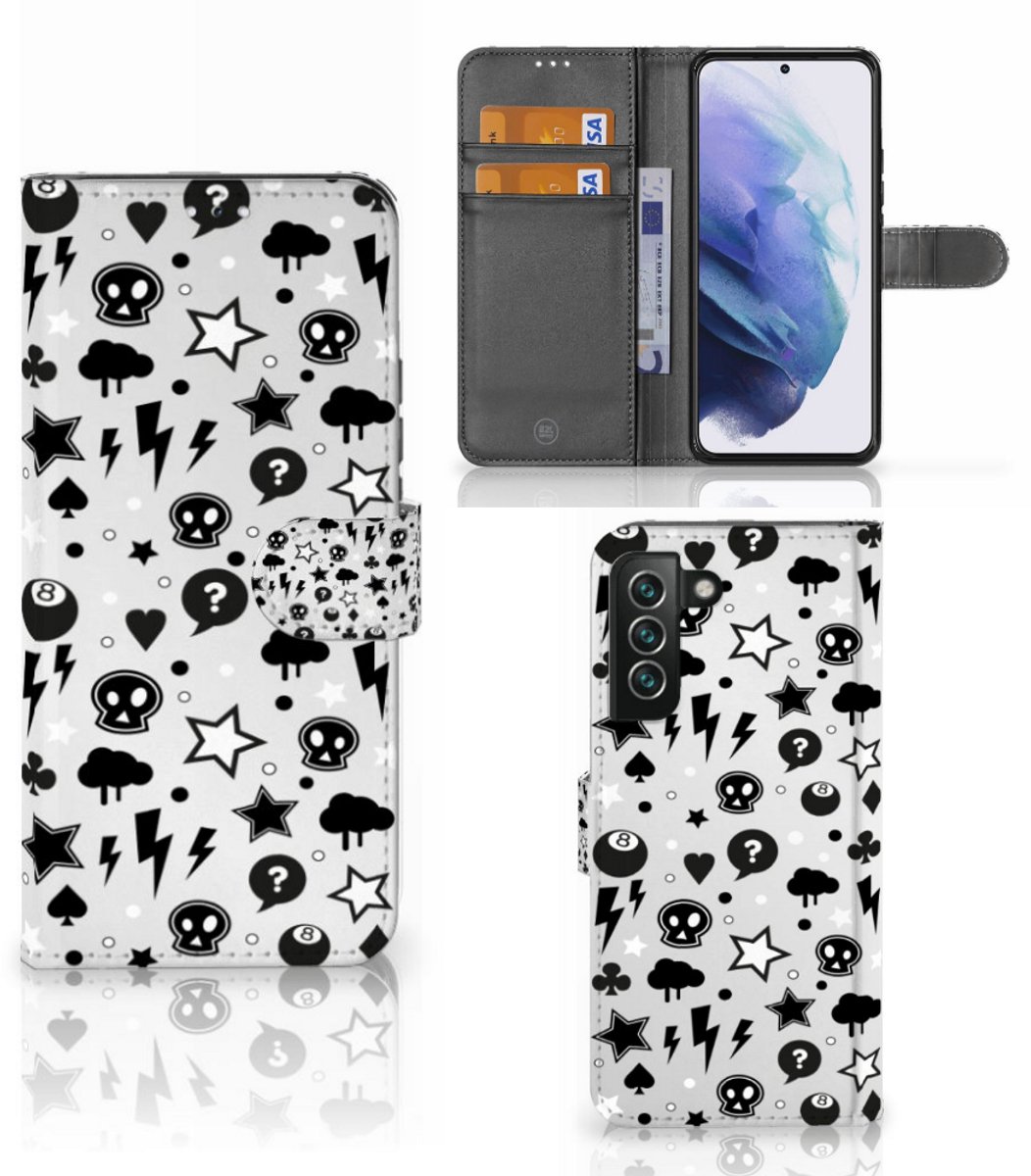 Telefoonhoesje met Naam Samsung Galaxy S22 Plus Silver Punk