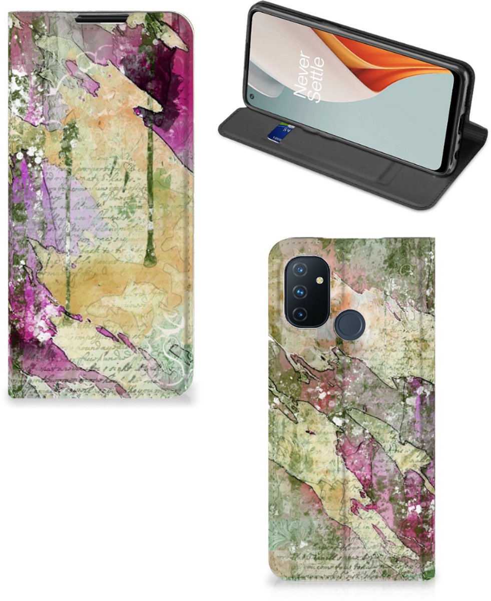 Bookcase OnePlus Nord N100 Letter Painting
