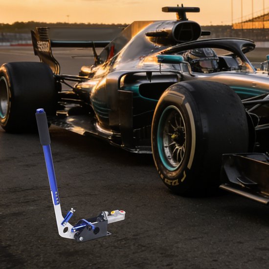 Hydraulische Handremhendels Blauw Universele Racehandrem Voor Handremmen Van De Verticaal Geplaatste Rally- En Drift-Handrem van Merkloos — afbeelding 4