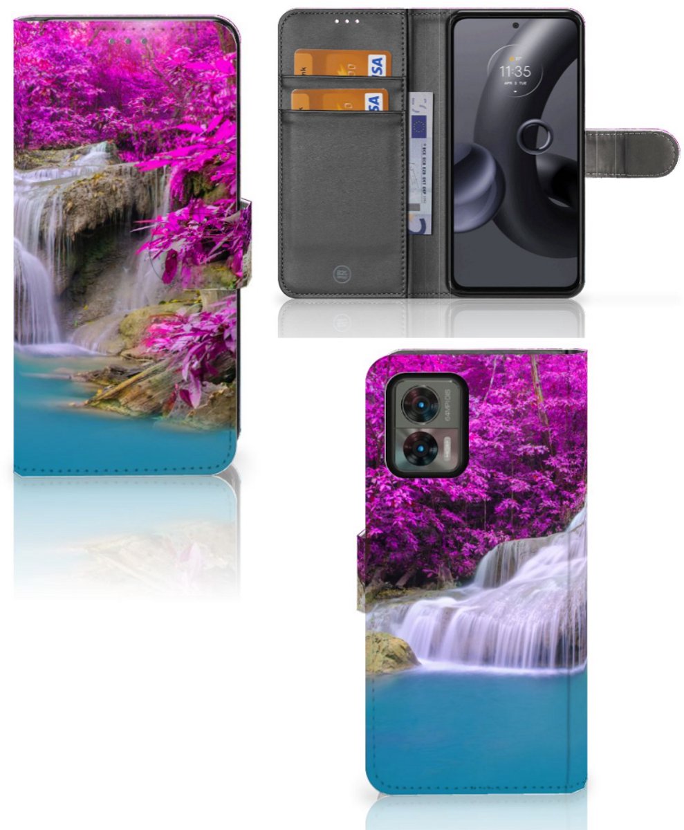 Motorola Edge 30 Neo Flip Cover Waterval