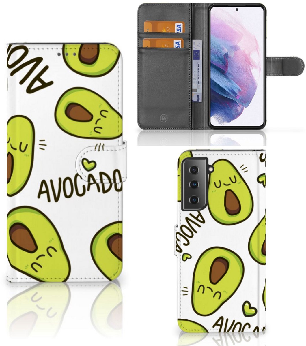 Samsung Galaxy S21 Plus Leuk Hoesje Avocado Singing