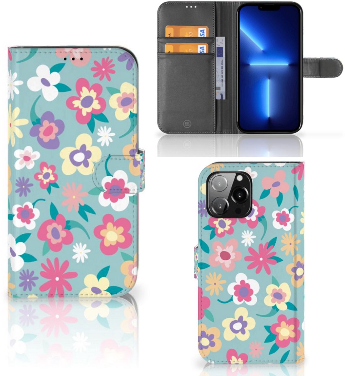 iPhone 13 Pro Max Hoesje Flower Power