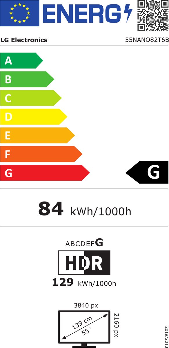 LG 55NANO82T6B 55 Inch 4K Nanocell LED TV - afbeelding 2