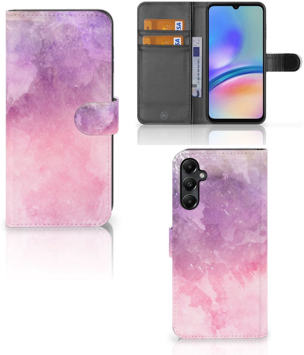 Hoesje Samsung Galaxy A05s Pink Purple Paint