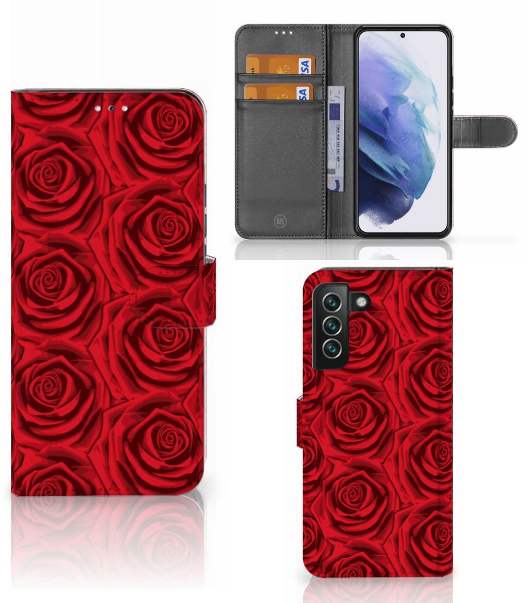Samsung Galaxy S22 Plus Hoesje Red Roses