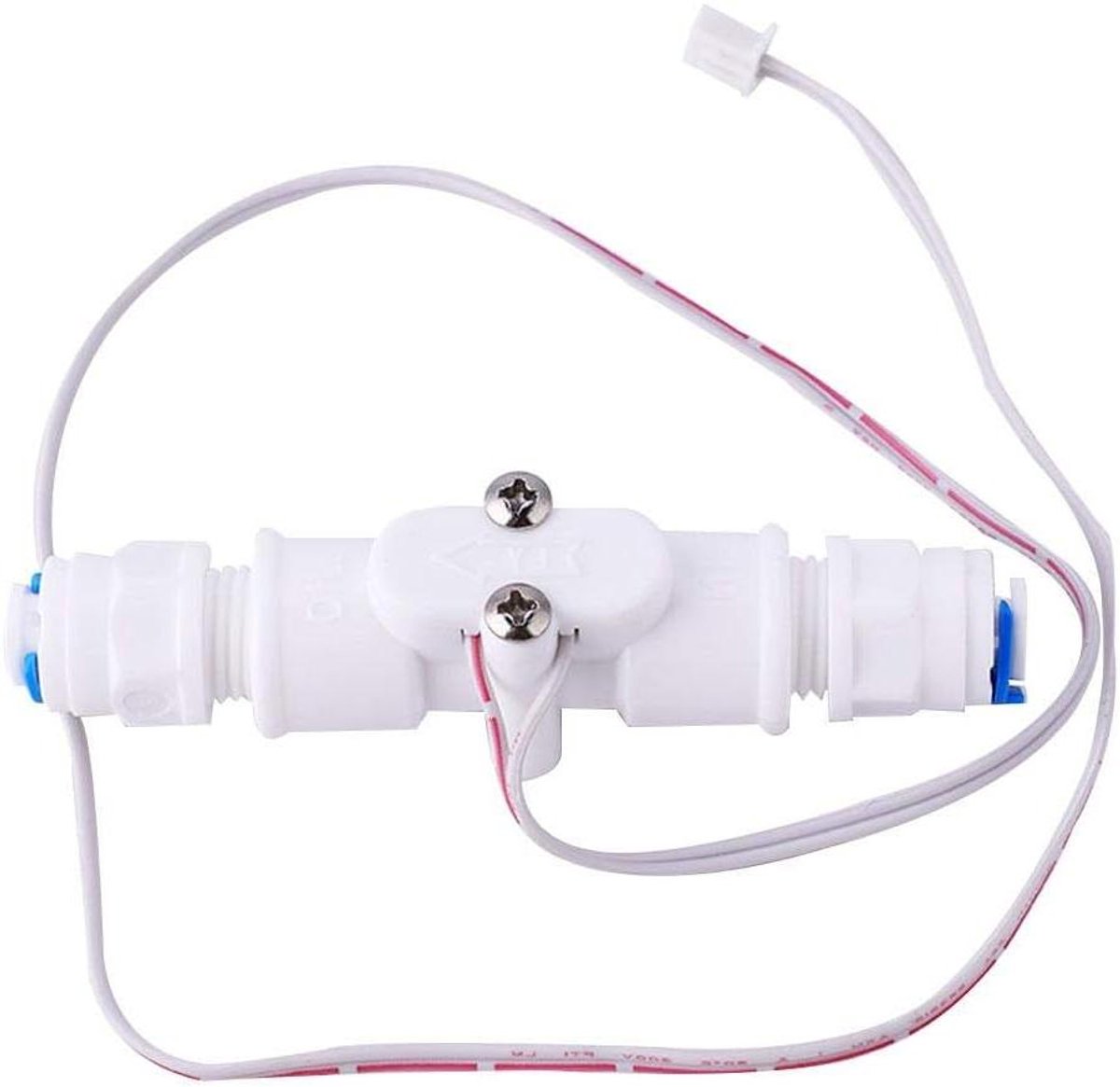 Waterstroomsensor - Waterschakelaar Stromingsmeter - Waterstroom Meten - Gezond Milieuvriendelijk Materiaal - G1/4 - Blauw