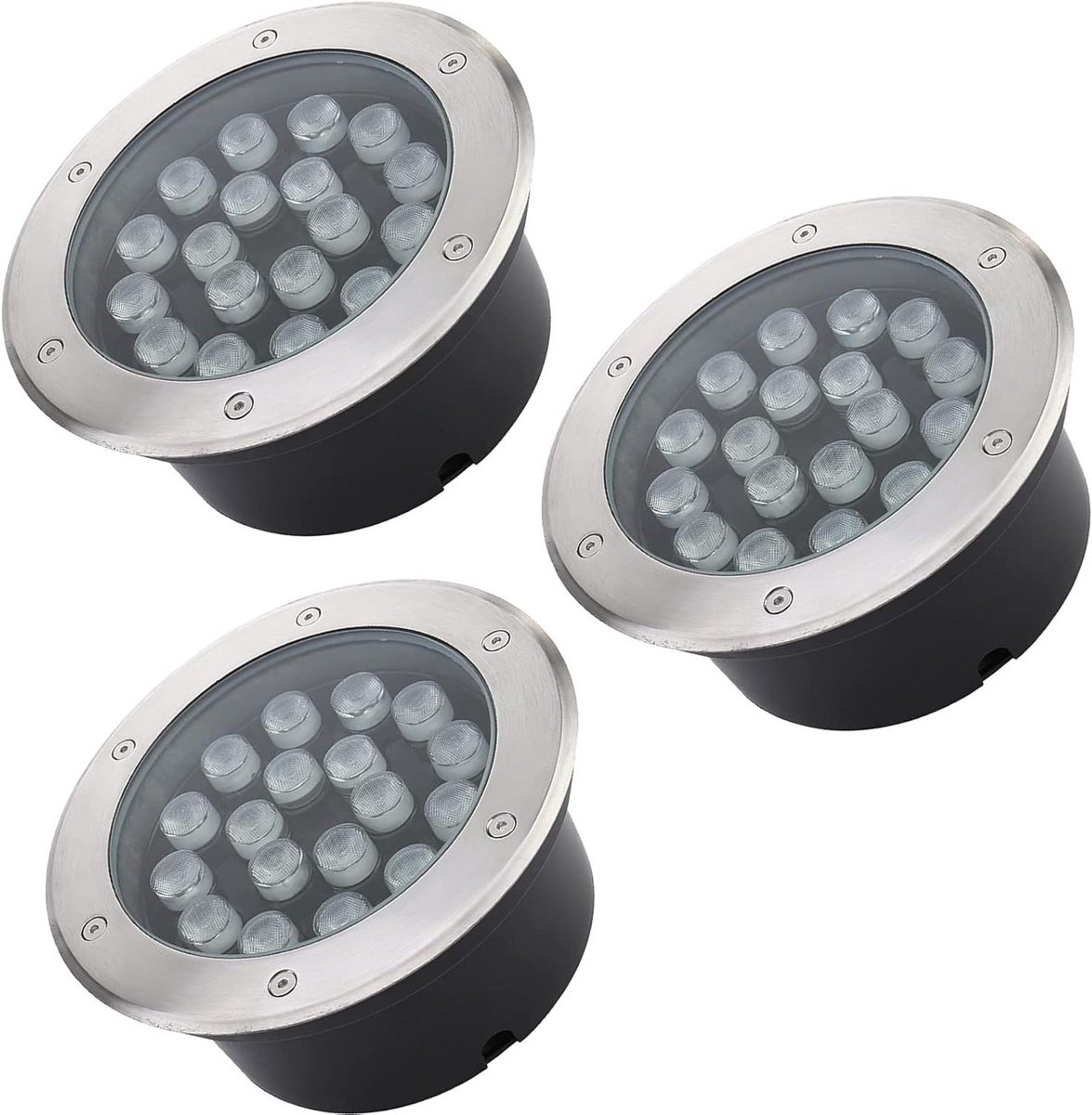 Verzonken Onderwaterlicht - Inbouwspot Tuinlamp - Tuinlandschap Verfraaien - IP68 Waterdicht - 3W-24W - Warm White Light