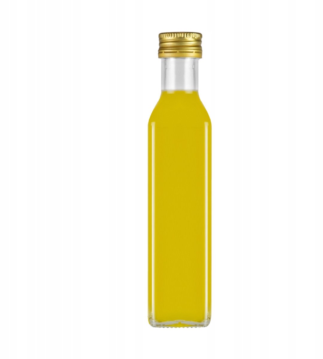 Bimberek Marasca - Glazen Fles - 250 ml - Vierkant - Transparant