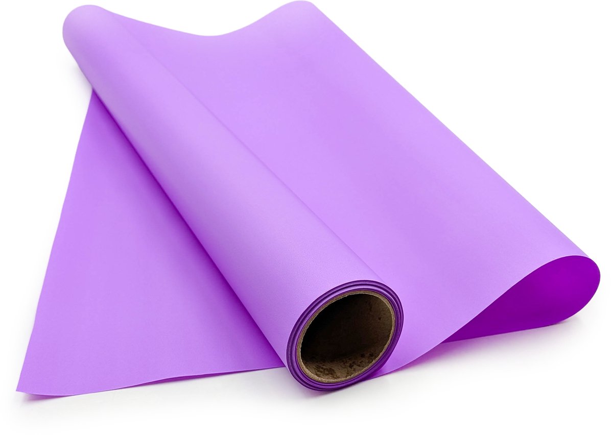 Satin Aroma - Florale Folie - Lila - 50 cm x 9 m - Subtiele Geur