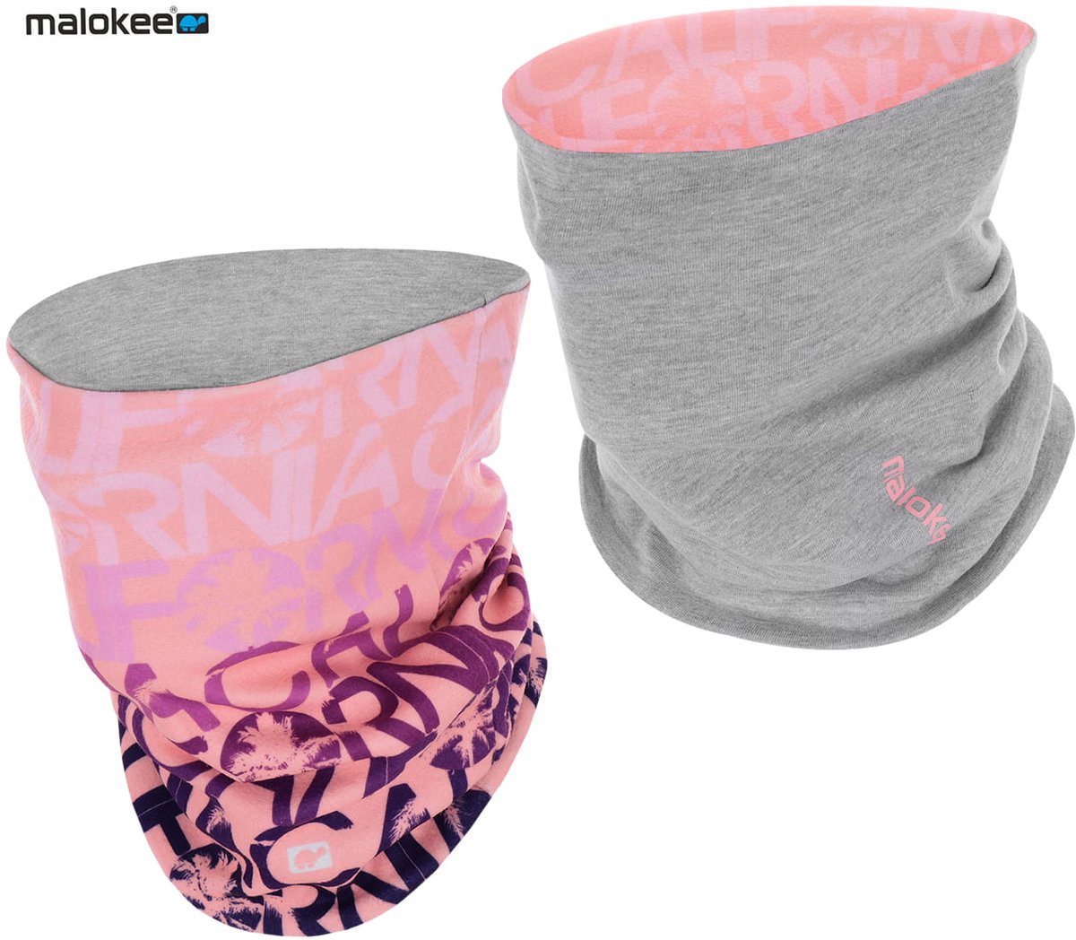 Malokee California - Nekwarmer - Twee lagen - Katoen - Fleece