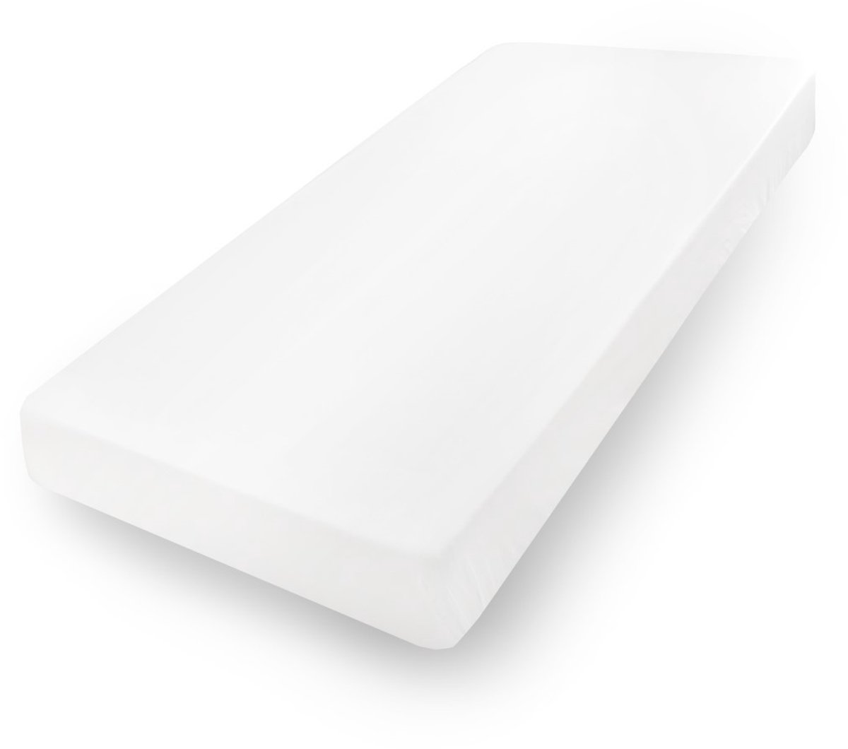 Matex Prześcieradła Jersey Premium - Hoeslaken - 110x190/120x200 cm - Wit - 100% Katoen