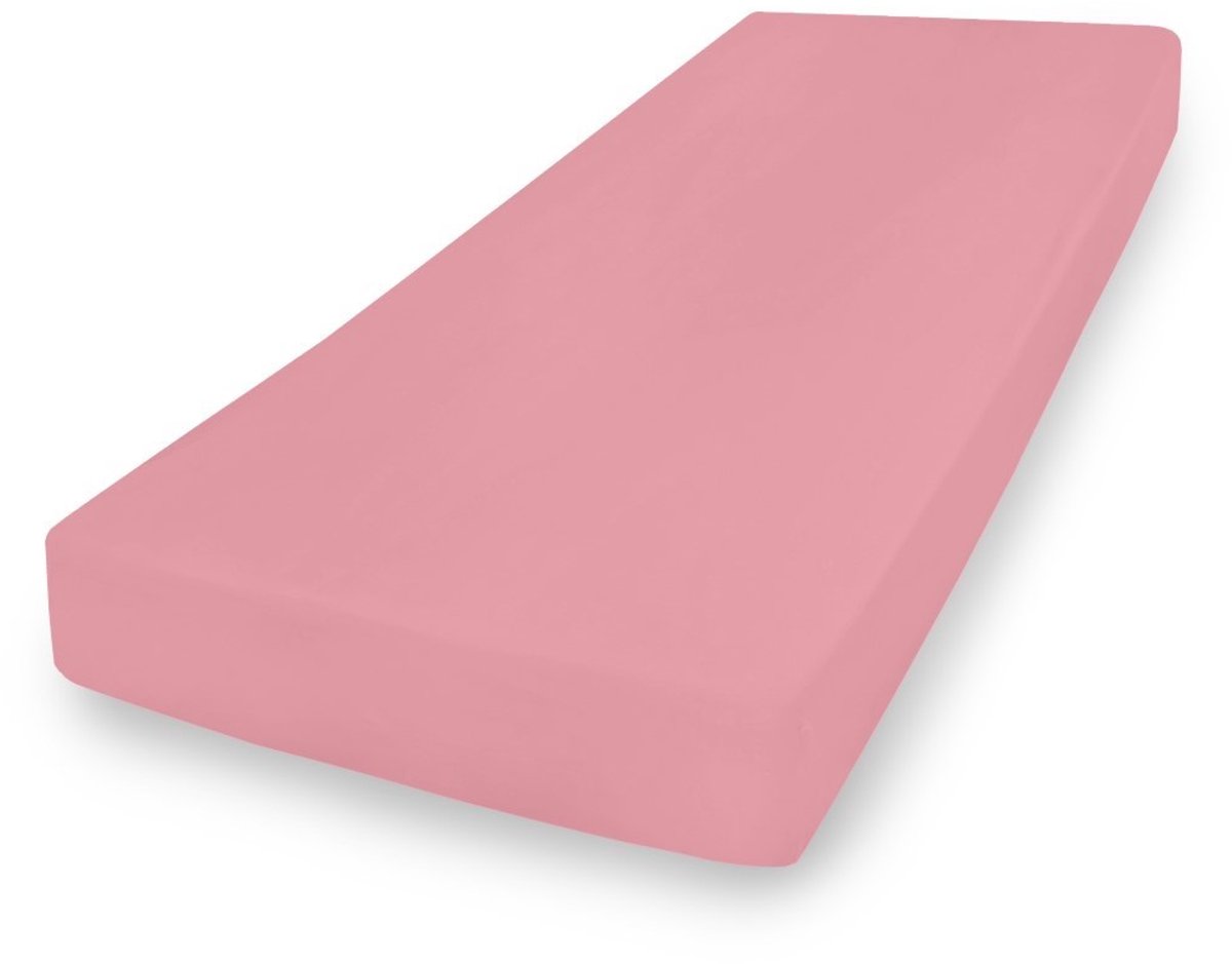 Matex PREMIUM - Hoeslaken - Jersey - 130x190/140x200x20 cm - Roze