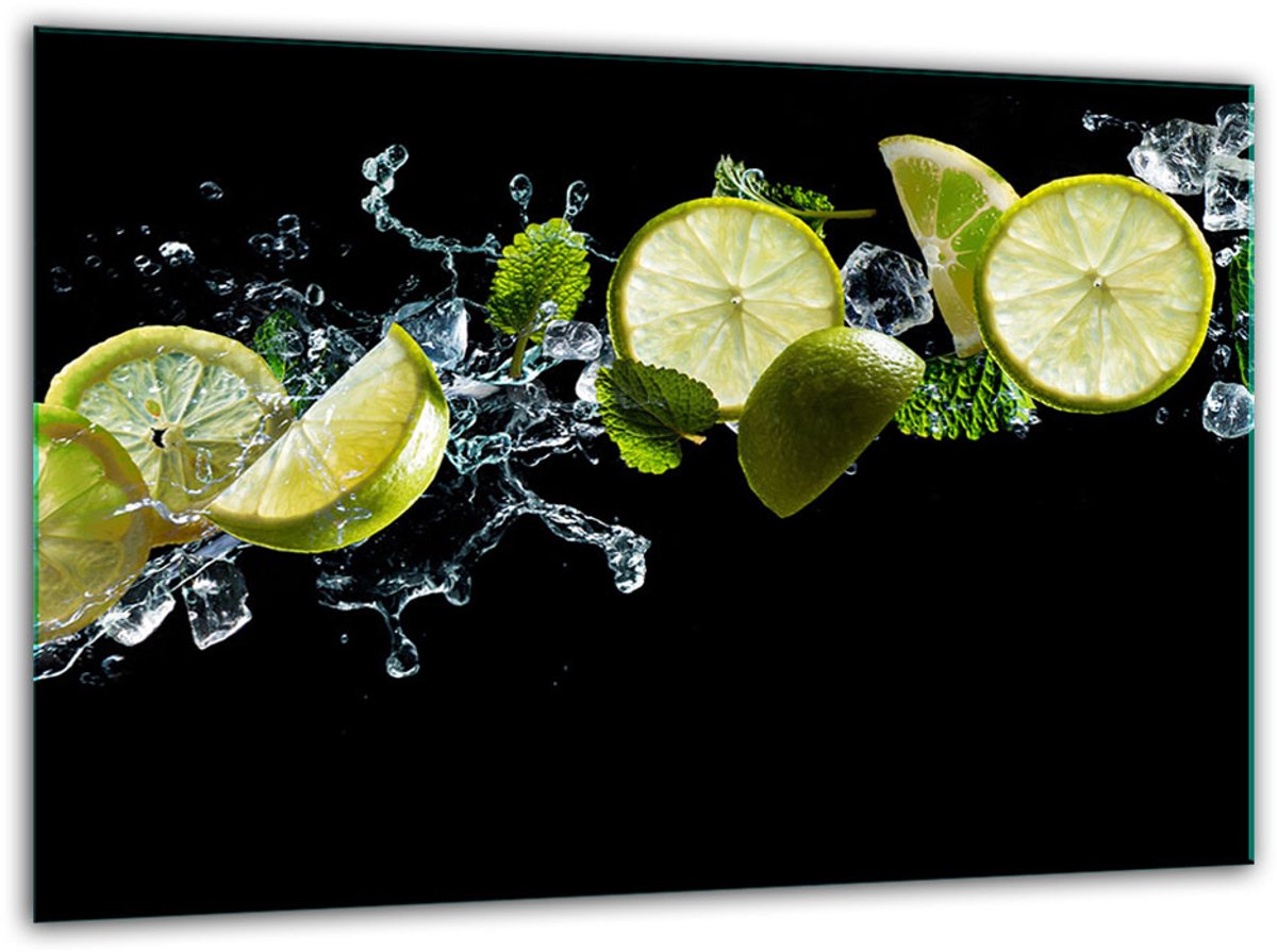 TMK ArtDeko Serie - Gehard Glas Snijplank - 30x22 cm - Fruit Design
