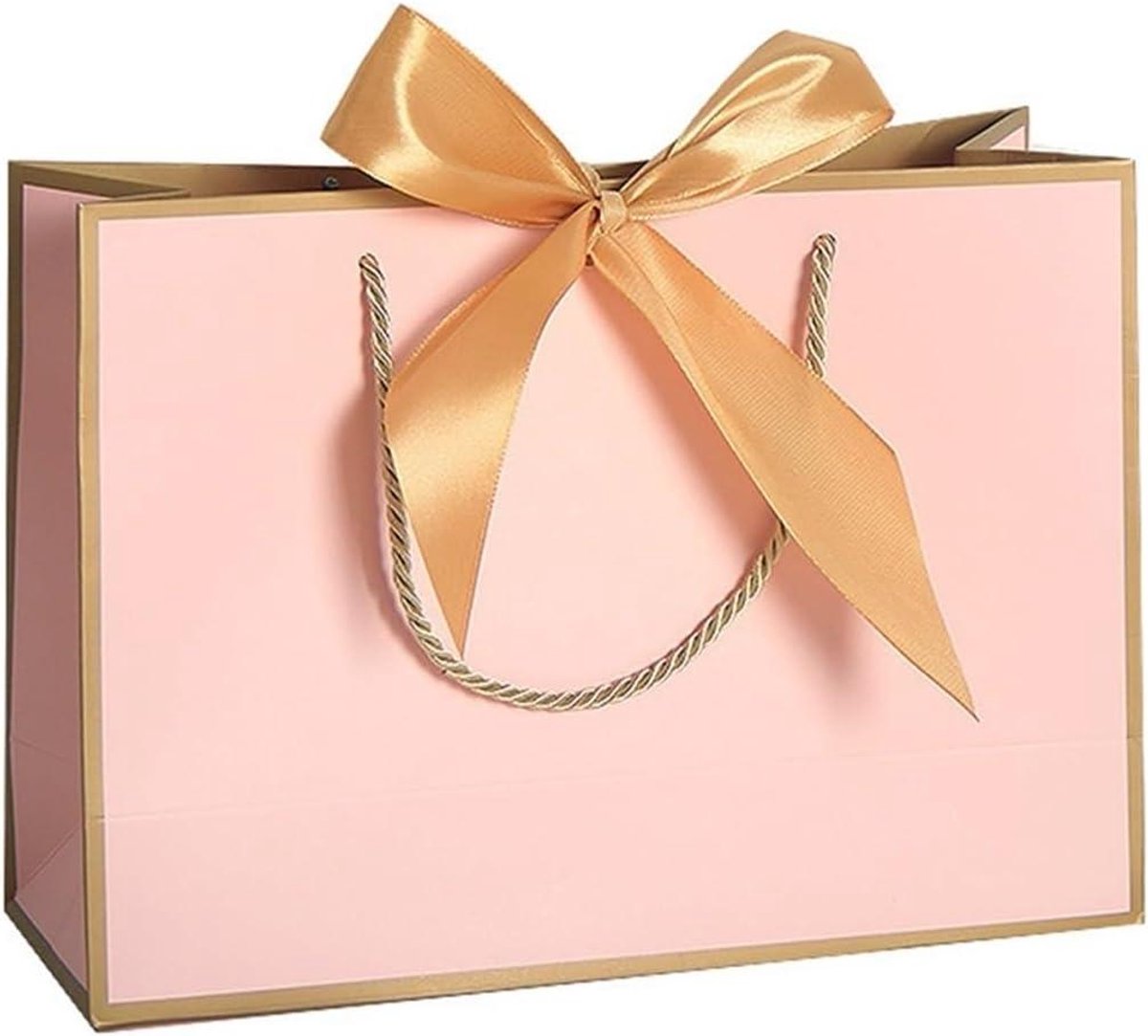 Geschenkdozen Met Lint - Zakken Met Handvat - Feestelijke Cadeaus - Elegante Presentatie - 35x30x10.5cm - Kleur2