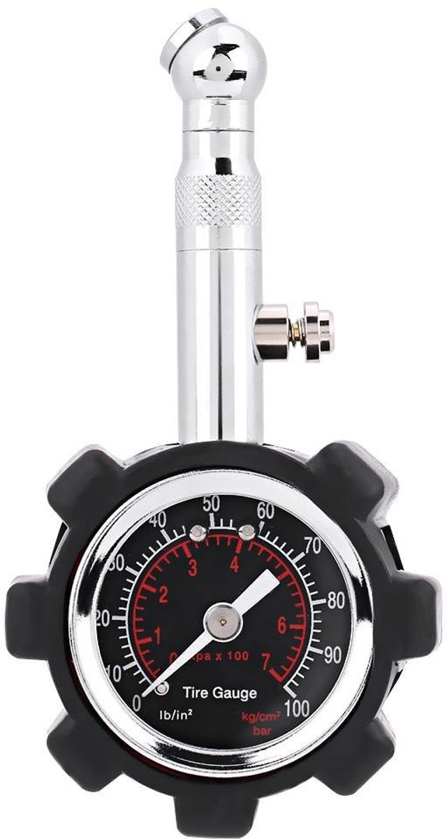Cosensi- Bandenspanningsmeter Hoge Precisie - Bandenspanningsmeter Auto - Bandenspanningsmeter Motor - Bandenspanningsmeter Fiets - Robuuste Constructie - Compact en Lichtgewicht