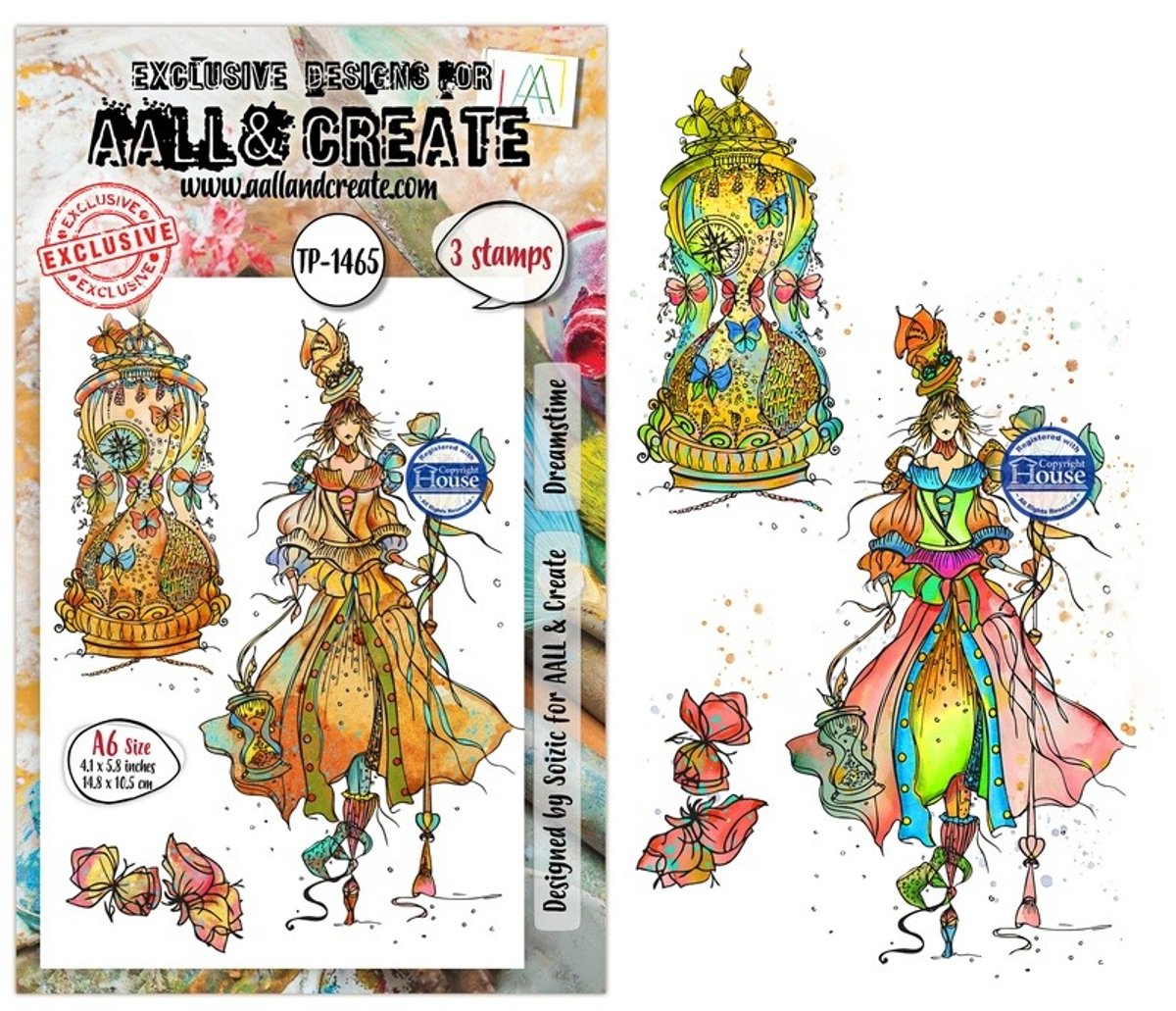 Aall & Create clearstamp A6 - Dreamstime