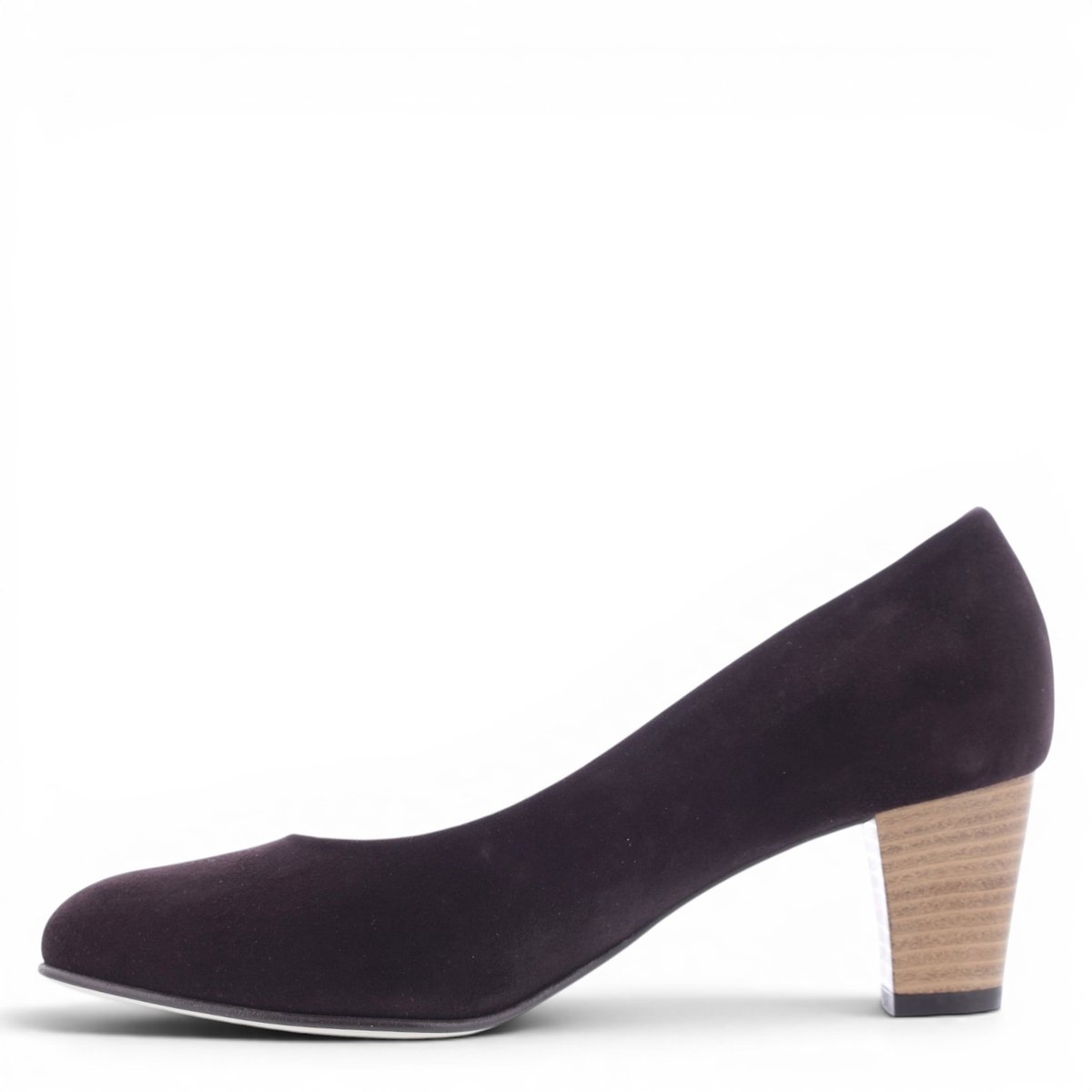 Noë Shoes Nora Pump Dark Brown Suede