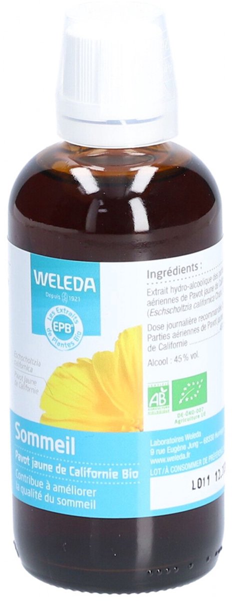 Weleda Slaap Californische Slaapmutsje Bio 100 ml
