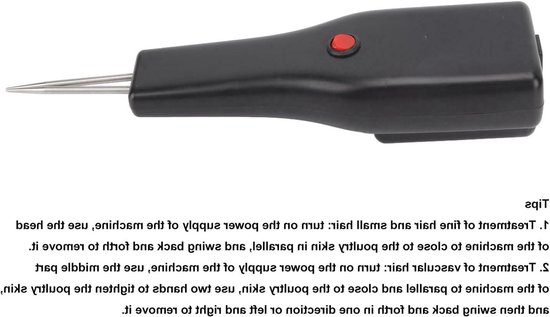 Handheld Pluimvee Plukmachine voor Eenden, Ganzen en Kippen - Elektrische Verwijdering van Veertjes, Ideaal voor Boerderijen en Tuinieren — afbeelding 2