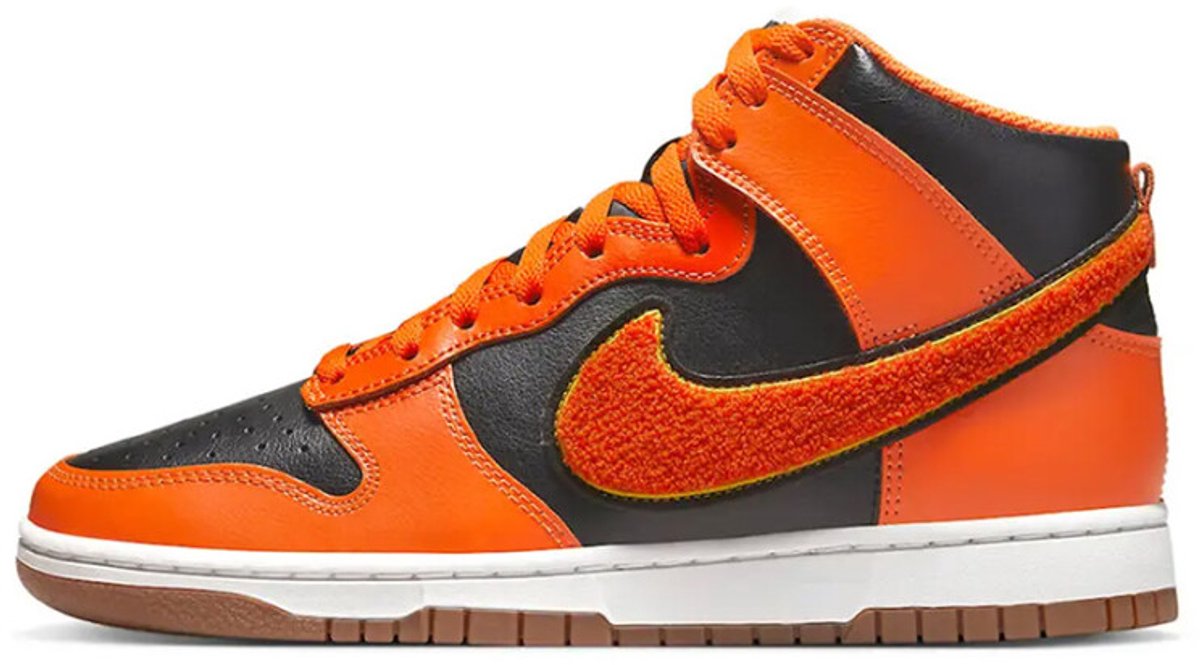 Nike Dunk High Retro ‘Chenille Swoosh Safety ‘ Oranje