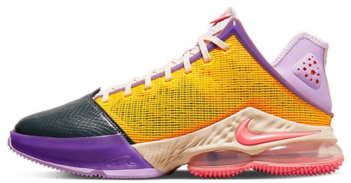 Nike Lebron 19 Low Mismatch Paars