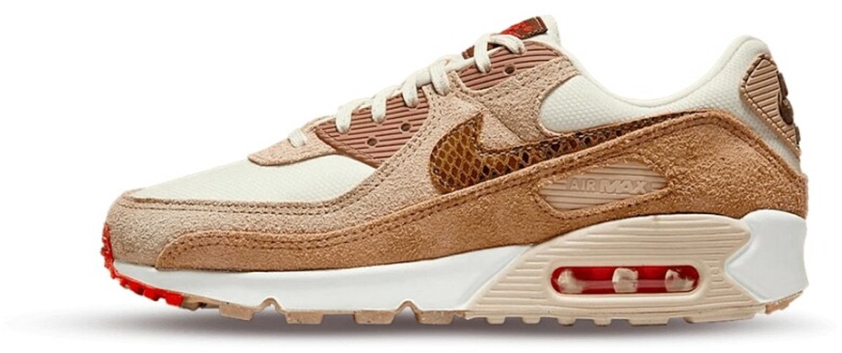Nike Air Max 90 AMD Sneakers Vrouwen Wit