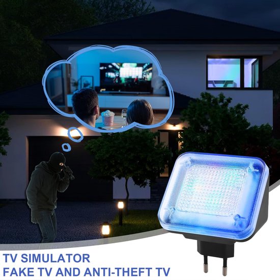 Dailygoods - LED TV-Simulator met 24 Leds voor Inbraakbeveiliging van Dailygoods — afbeelding 3